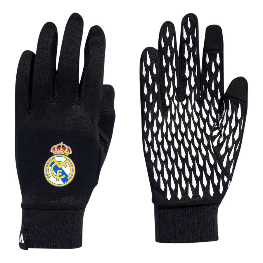 Adidas Adidas Recycled Polyester Sports Gloves Unisex Black