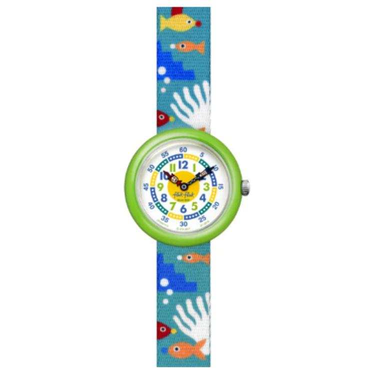 SWATCH Kids Flik Flak Feifei Series 32mm White Watch ZFBNP113
