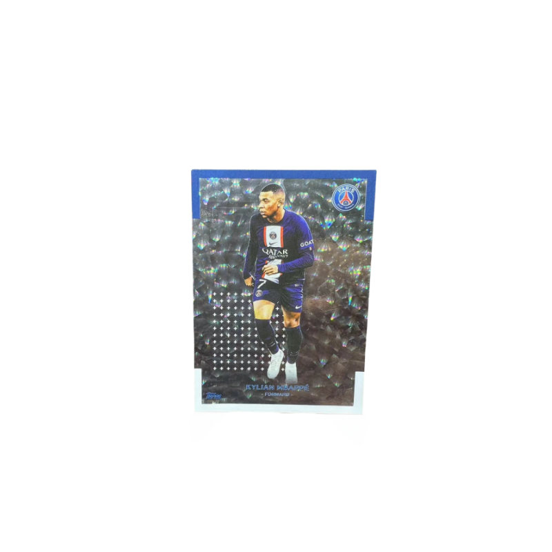 Topps Paris Saint Germain, Mbappé France, Real Madrid, Frozen Fold, Football Star Card, Card Pass Sports Cards 1 Pc