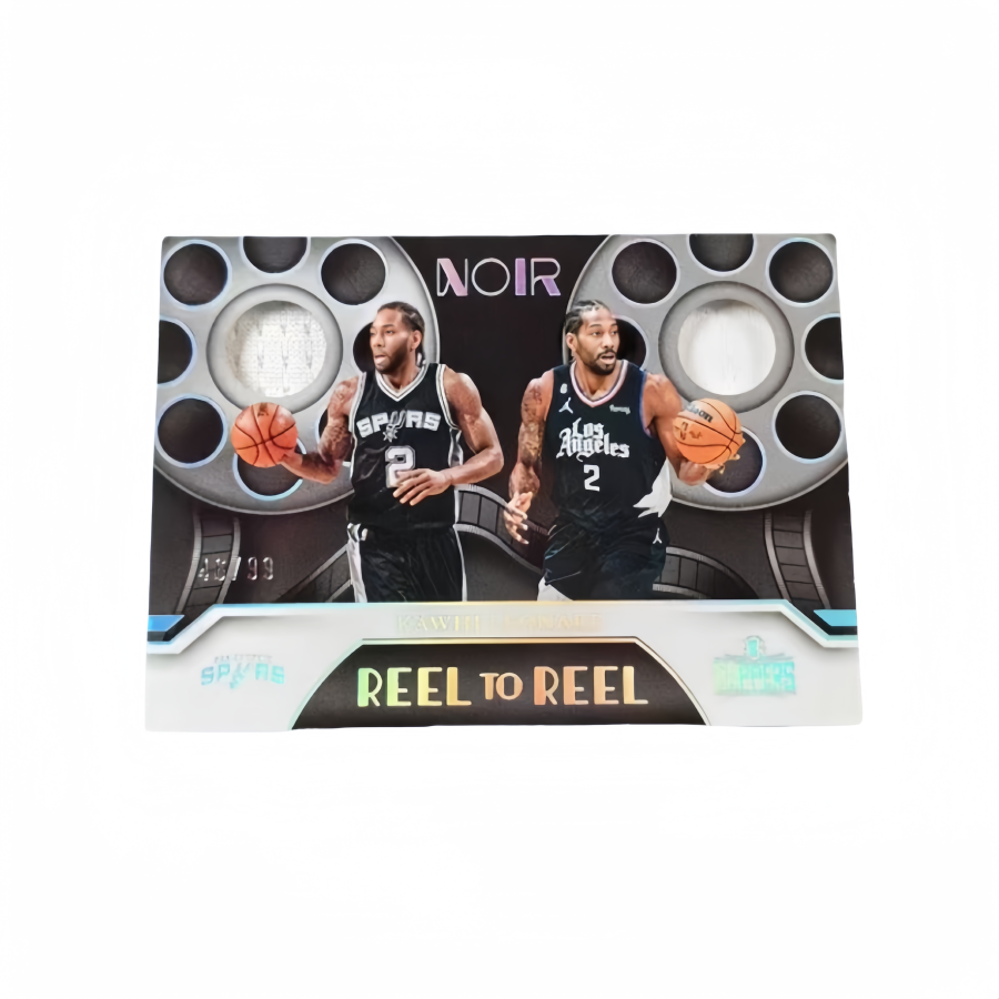 PANINI Kawhi Leonard 2022 23 Noir Past And Present 99 Series Material Basketball Card Product Access Sports Cards 1 Pc