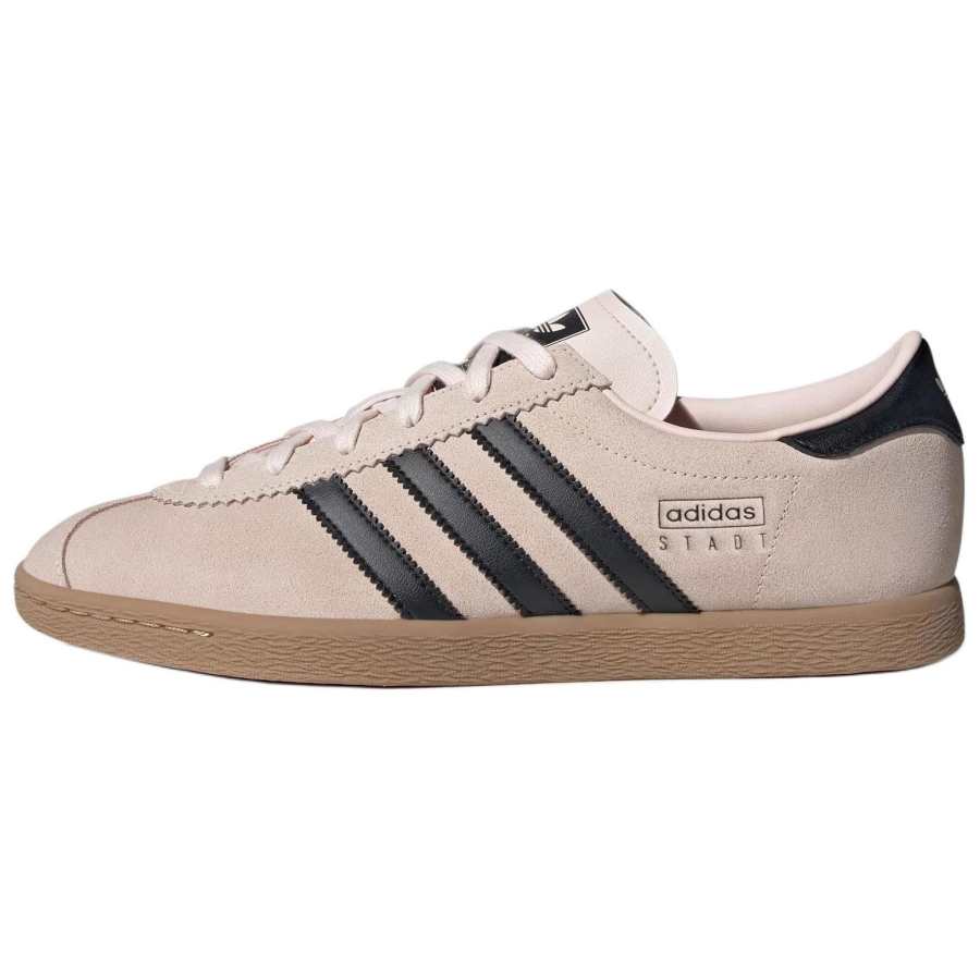 Adidas Originals Stadt Abrasion Resistant Low top Skateboard Shoes Unisex Pink