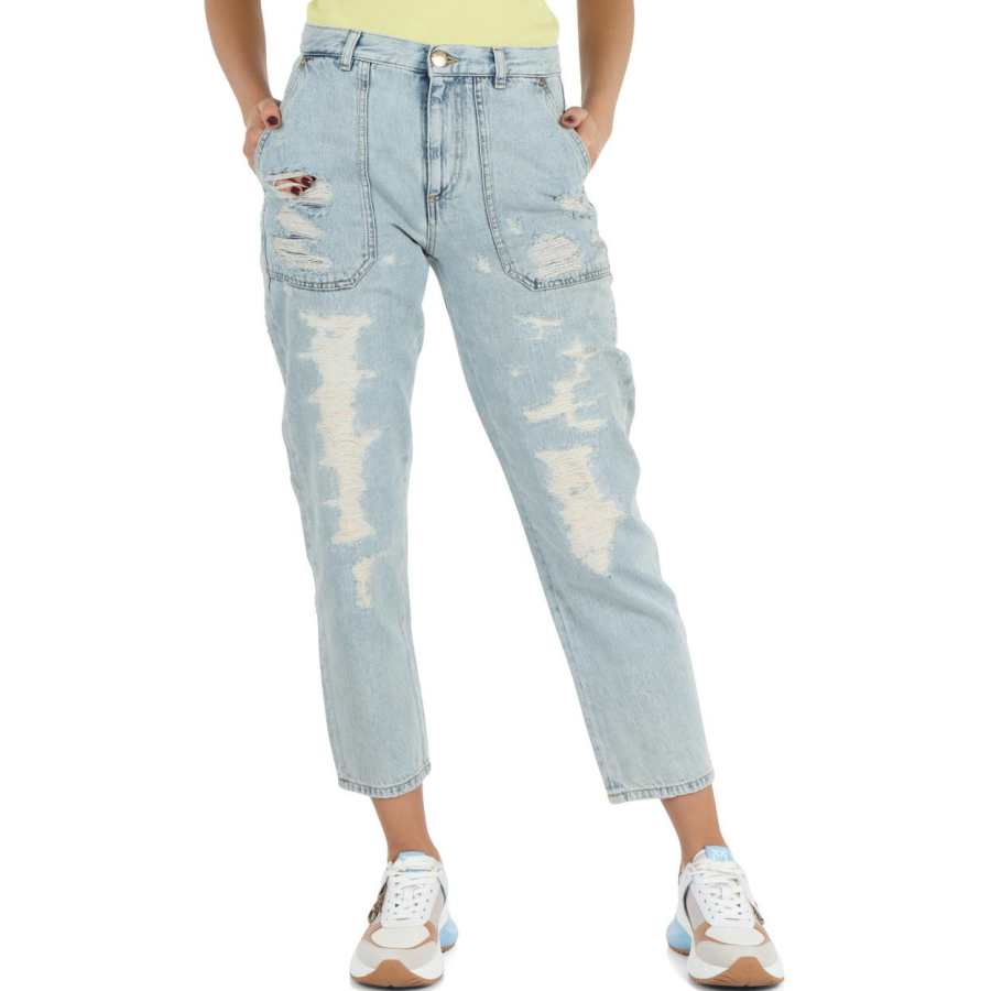 PINKO PINKO Distressed Denim Jeans