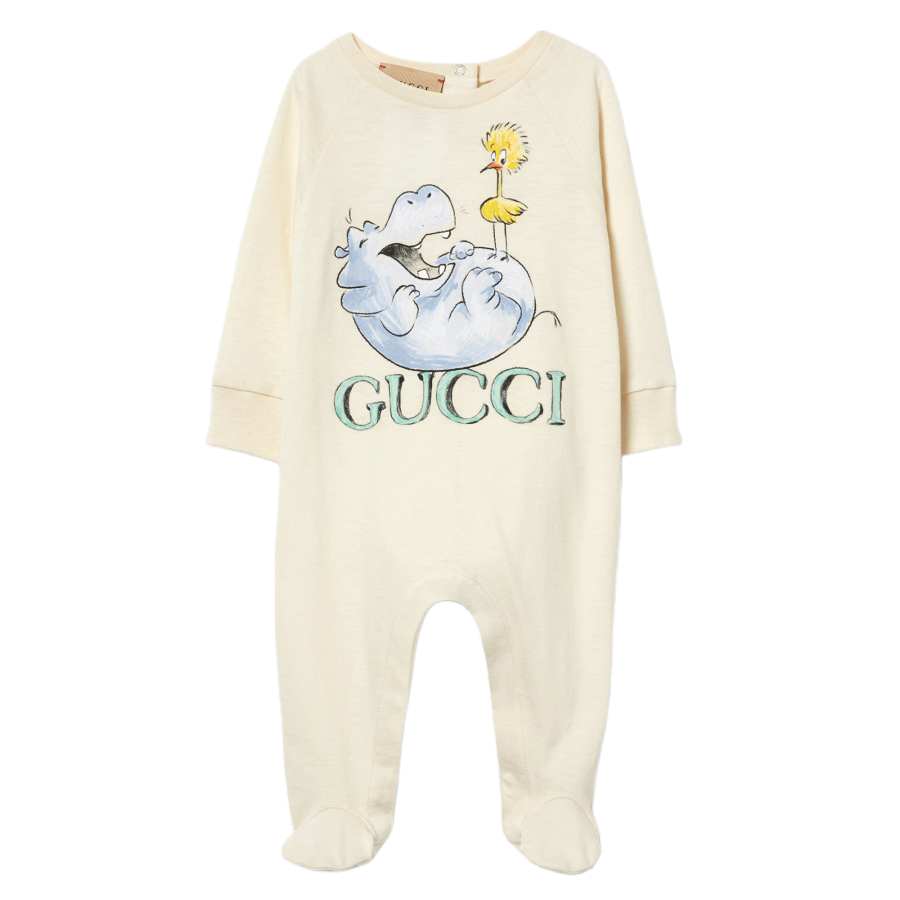GUCCI Jumpsuits & Crawlers White Infant And Toddler