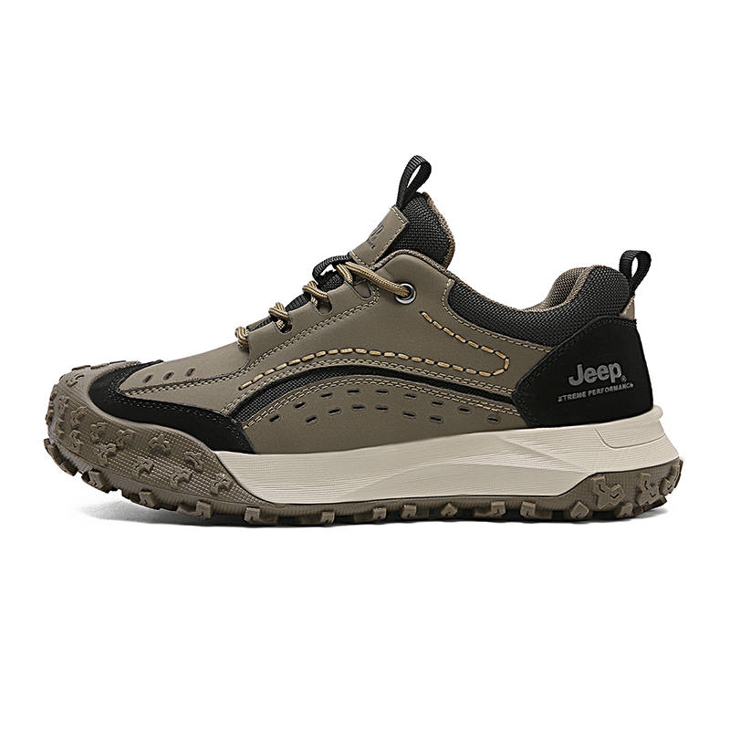 Jeep Low top Outdoor Shoes Men's Khaki