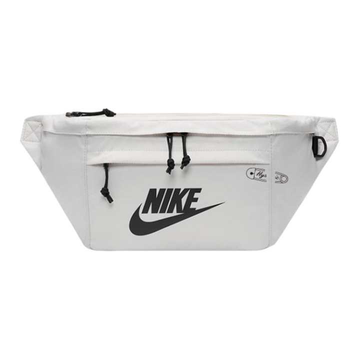 Nike Nike Fabric One Shoulder Crossbody Fanny Pack Regular Unisex Light Bone