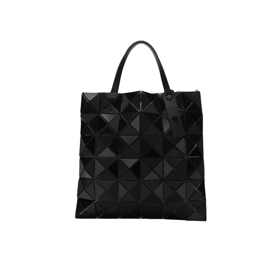 ISSEY MIYAKE Polyvinyl Chloride Resin Tote Bag, Shopping Bag, Handbag Women's Black