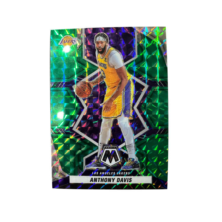 PANINI Lakers Team Interior Core, Anthony, Davis, Big Man, Mosaics Collection, Green Fold, Superstar Cards, Rare Cards