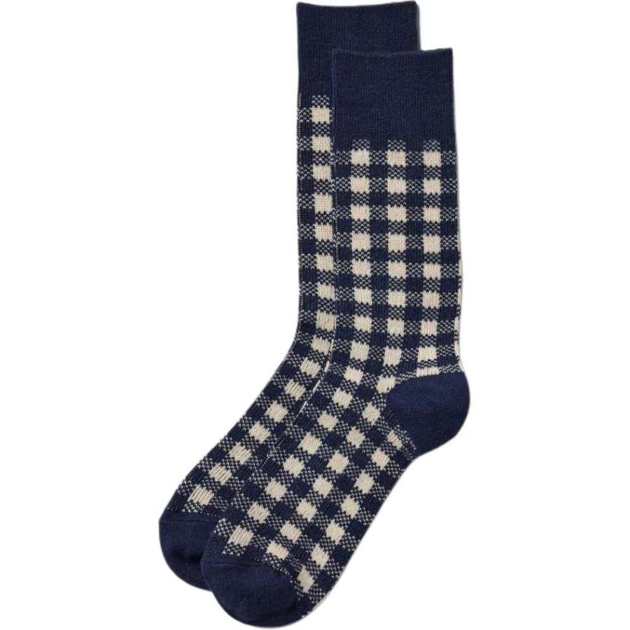 UNIQLO Knee High Socks Women's 1 Pack Navy Blue