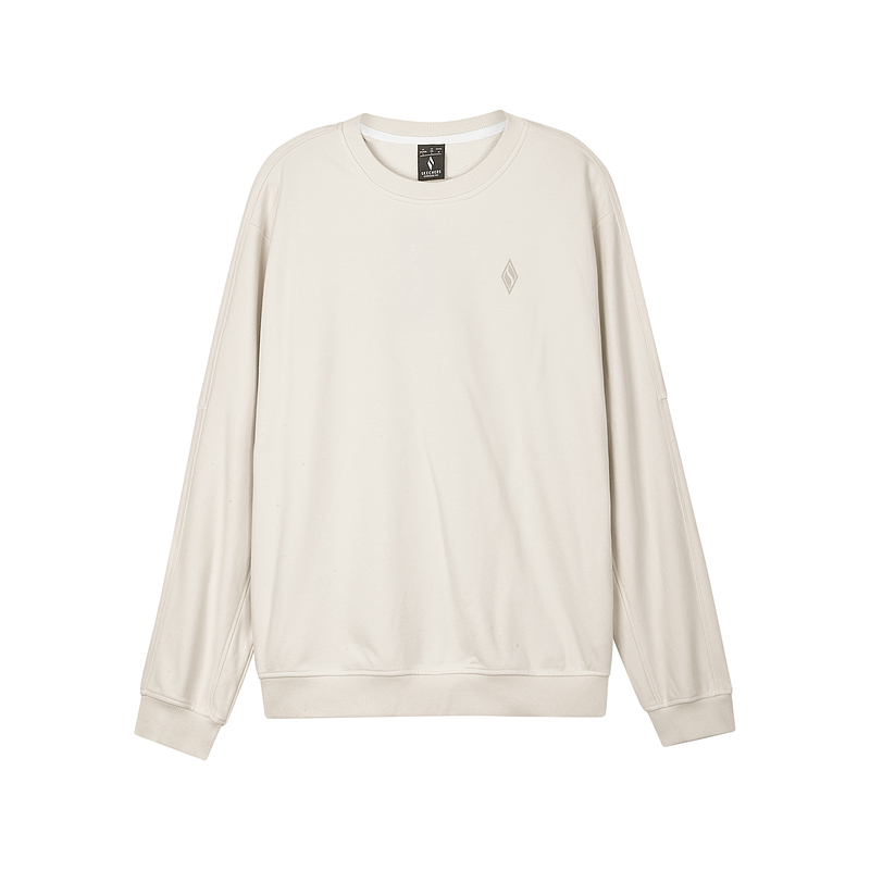 Skechers Sports Life Collection Sweatshirt Men's White Sandy
