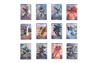 McDonald's Gundam, Zhengfeng Duel IP / Anime Cards Set Of 12 Pcs