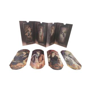 KFC Beyond The World A Gilded Memory IP / Anime Cards 4 Piece Set