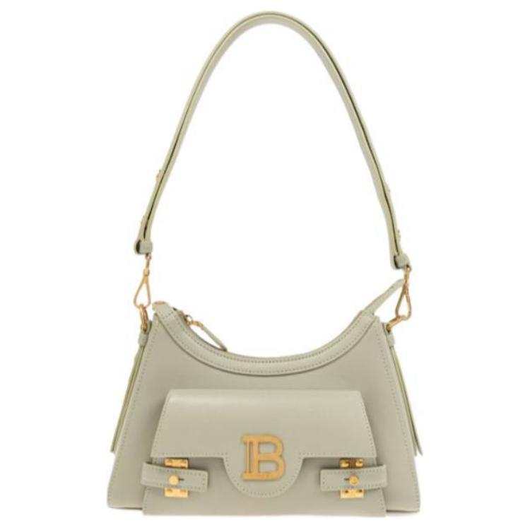 BALMAIN BALMAIN Leather Handbag, Shoulder Bag Women's Green
