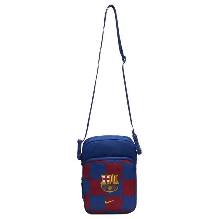 Nike Nike Polyester Crossbody Bag, Shoulder Bag Men's Blue & Red