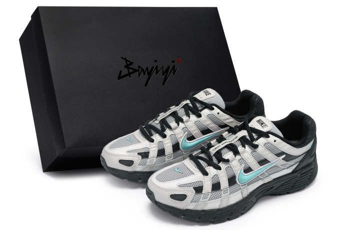 Nike Nike P 6000 Low top Running Shoes Unisex Black White