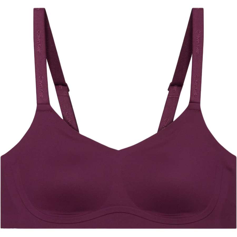 CALVIN KLEIN Bra Women's Burgundy