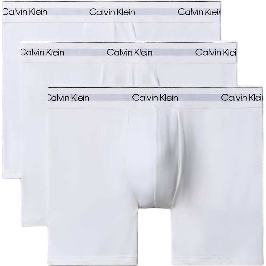 Calvin Klein CALVIN KLEIN Underpants Europe Version Men's 3 Pack White
