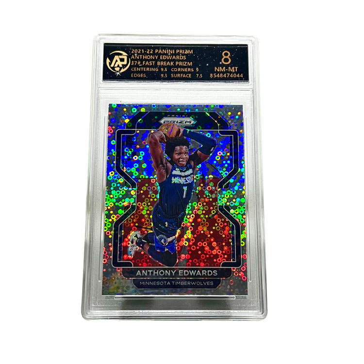 PANINI PANINI Edwards Player Card Prizm Slam Dunk Highlight Card Graded Cards 1 Pc