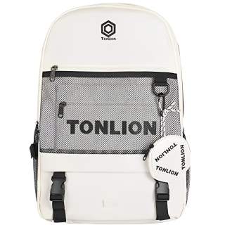 Tonlion Oxford Backpack Regular Unisex Black White