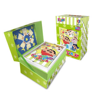 Kabao Cultural Creation Crayon Shin chan Characters Movie Battle Card V10 IP / Anime Cards 18 Packs/box