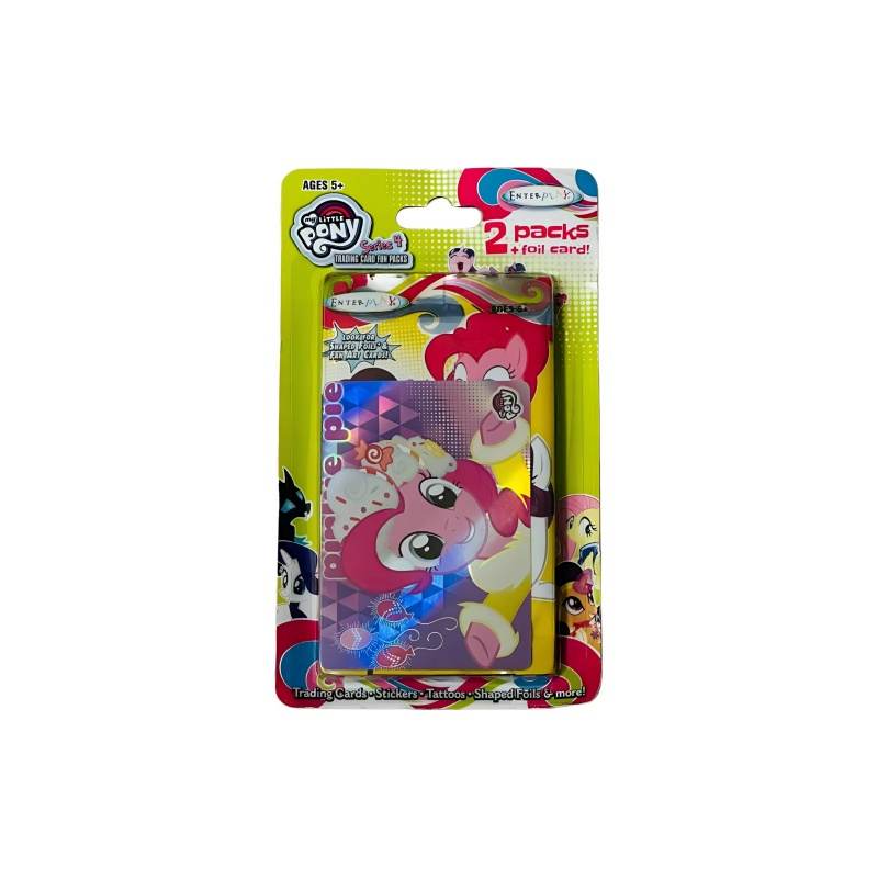 Hasbro My Little Pony US Version Card, Lyrics Collectible Card Four Piece Set PP IP / Anime Cards 2 Pack+Foil Card