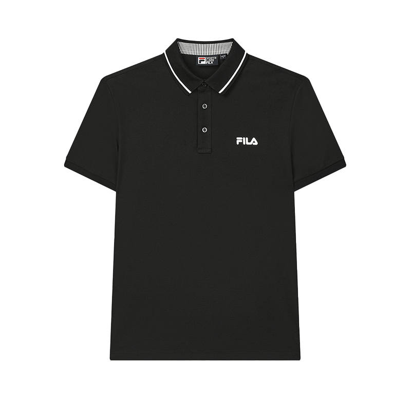 FILA Polo Shirt Men's Jet Black