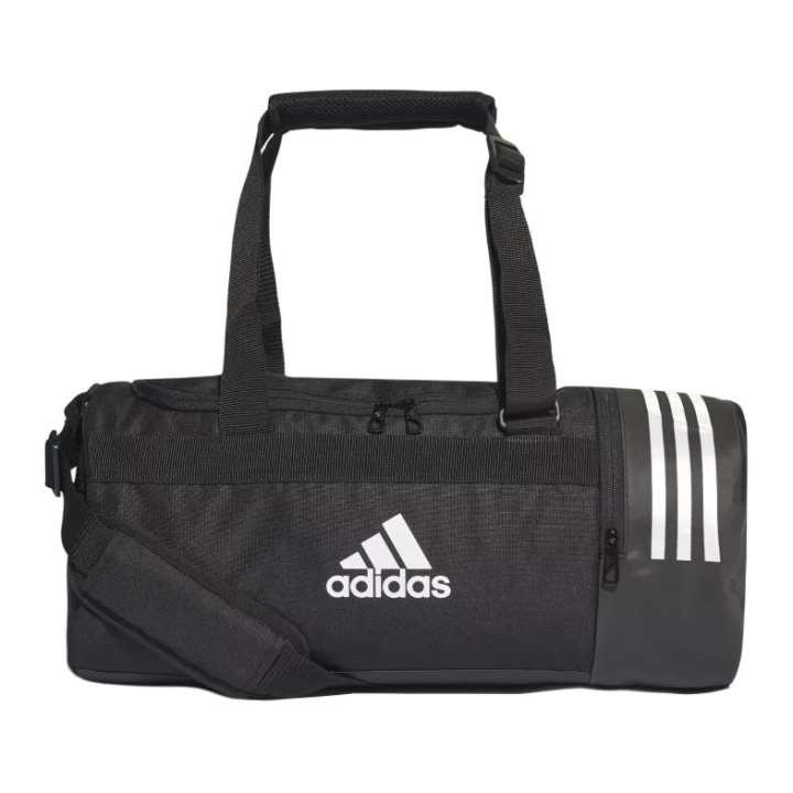 Adidas Adidas Polyester Plain Weave Fabric Travel Bag Gym Bag Small Women's Black