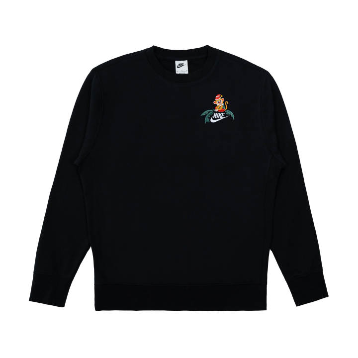 Nike Nike Sweatshirts Unisex Black Crew Neck Moderate Regular