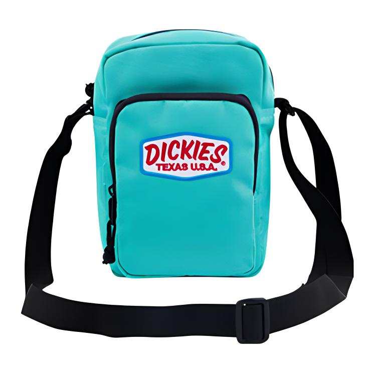 Dickies Minimalist Style Polyester Crossbody Bag Mini Unisex Lake Blue