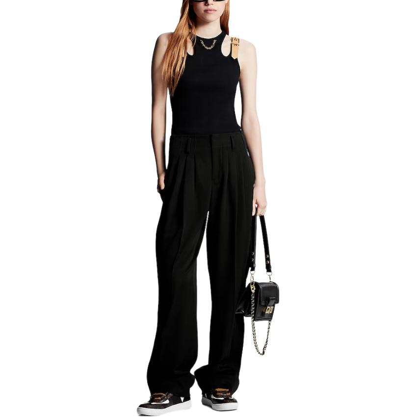LOUIS VUITTON Tank Top Women's Black
