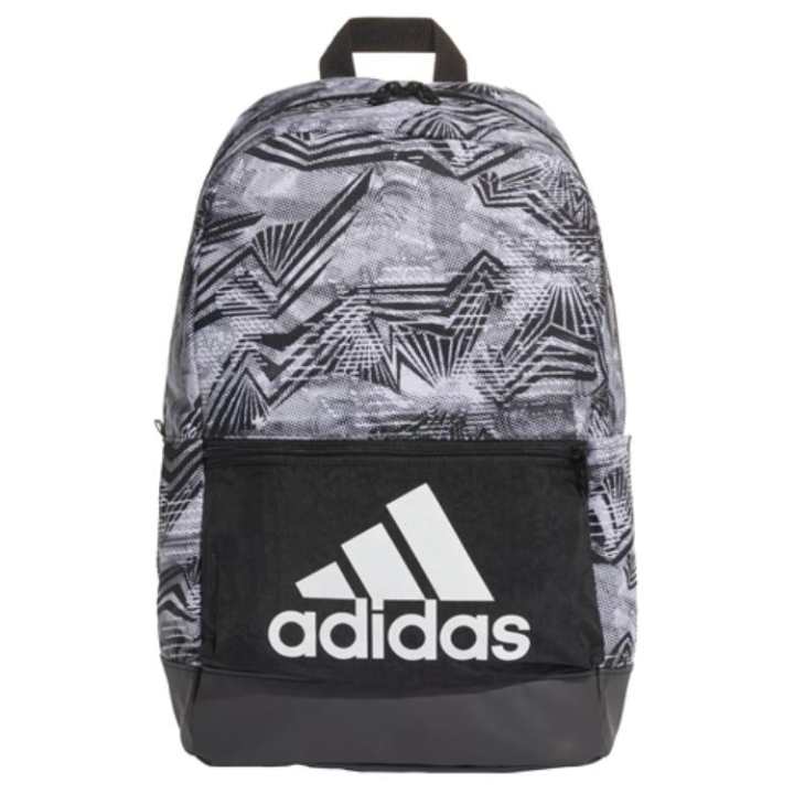 Adidas Adidas Classic Polyester Backpack Regular Unisex Black White