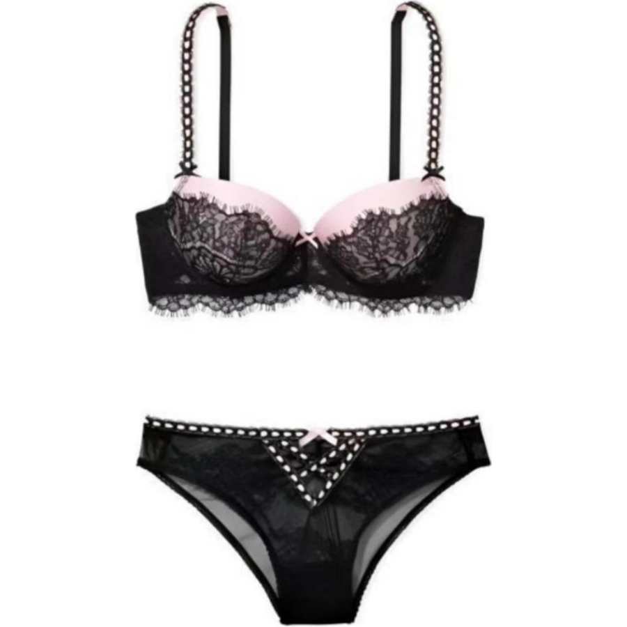 Victoria's Secret Underwear Set Women's Black