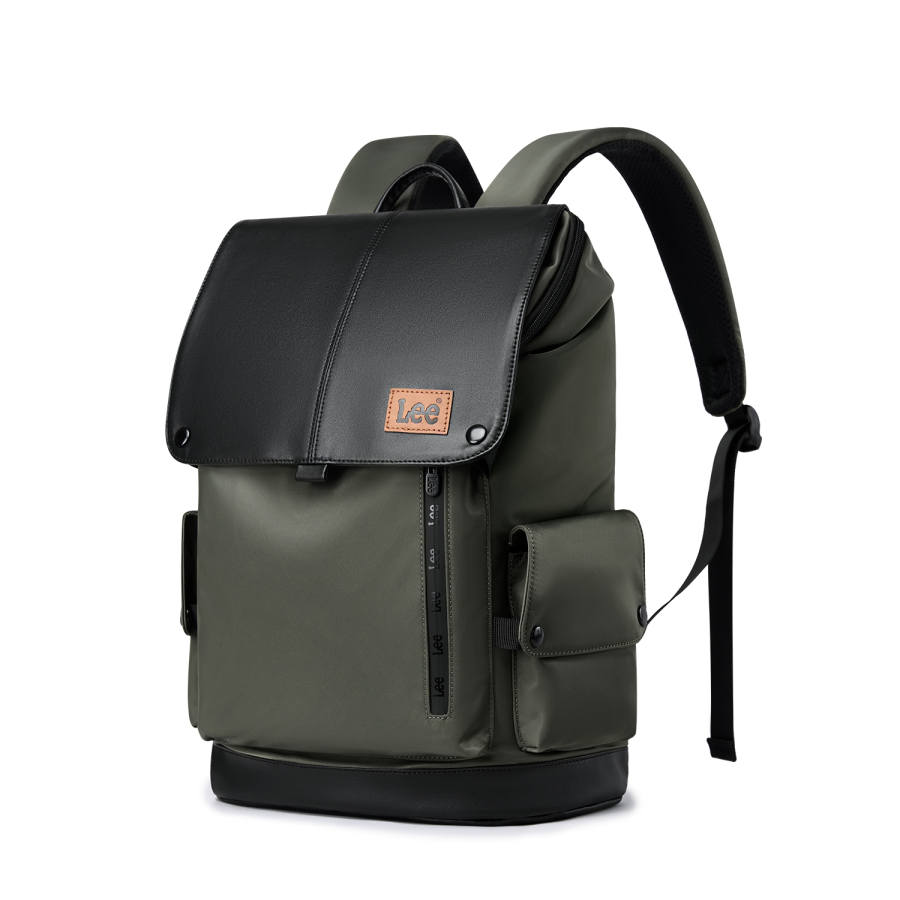 Lee Oxford Lightweight Backpack Unisex Khaki/Jasper/Apricot Brown