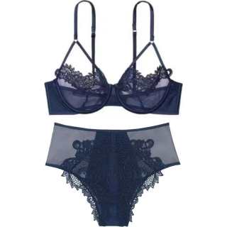 Victoria's Secret Underwear Set Women's Navy Blue