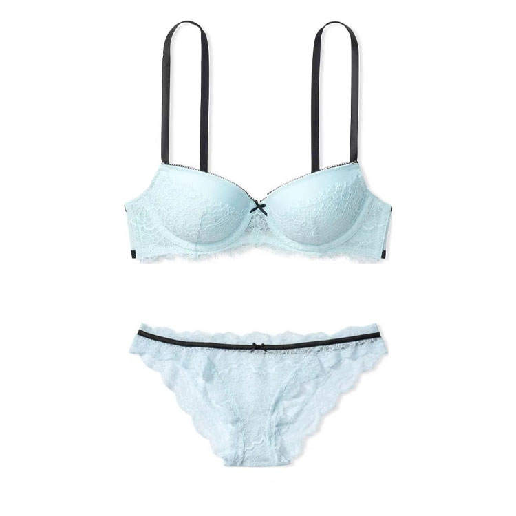 Victoria's Secret Underwear Set Women's Light Blue