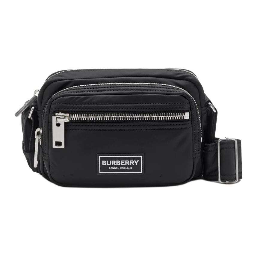 Burberry Polyamide Shoulder Bag, Crossbody Bag Unisex Black