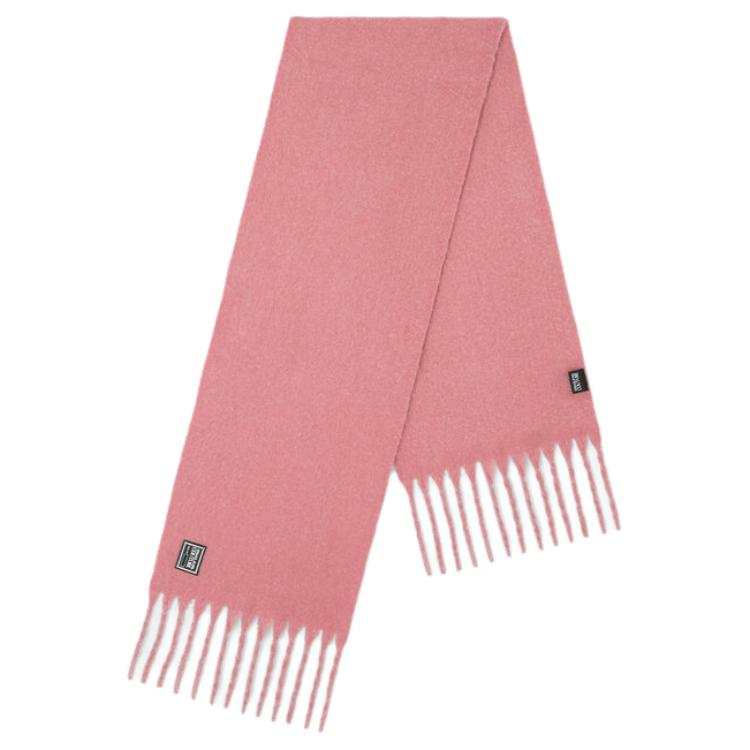 VERSACE JEANS COUTURE Polyester Knit Scarves Men's Pink