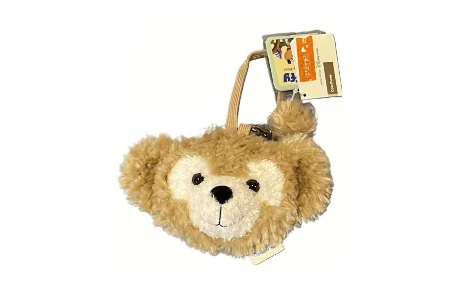 Disney Plush Coin Purse Wallet Regular Unisex Brown