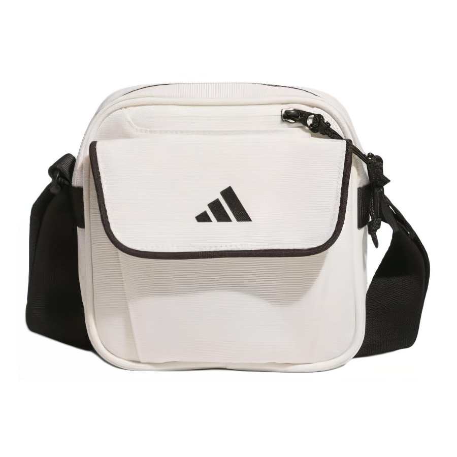 Adidas Adidas Fashion Trend Fabric Crossbody Bag, Shoulder Bag Regular Unisex Jade White