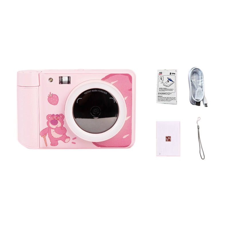 Disney x HPRT Polaroid Z1 Print Photography Boy And Girl Kids Camera Couple Eight Level Filter Knob Gift Box
