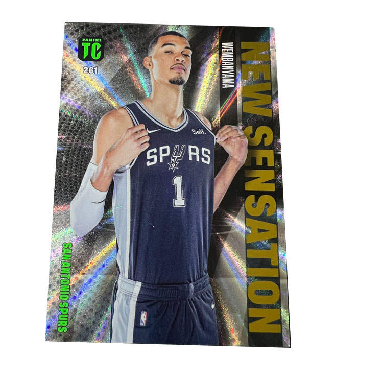 PANINI Spurs Future TC Collection, Wembanyama, Refringence, Great Dunk Selection, Player Card, Rare Card Sports Cards