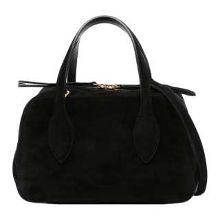 KHAITE Calfskin Shoulder Bag, Crossbody Bag, Handbag Small Women's Black