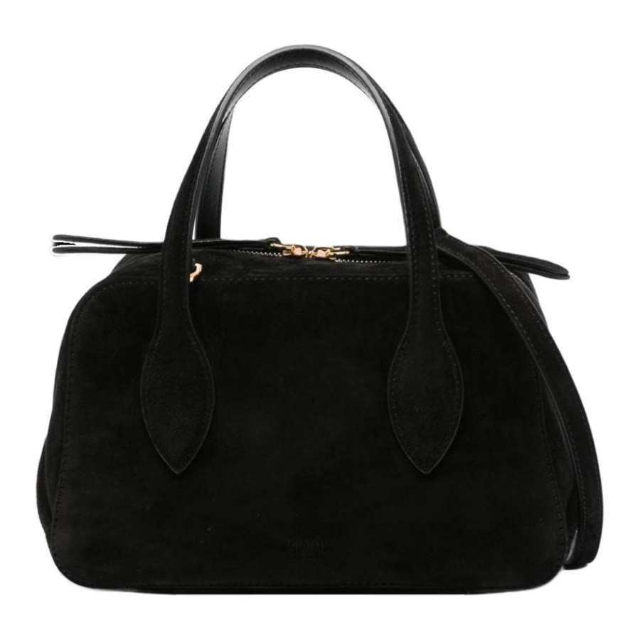 KHAITE Calfskin Shoulder Bag, Crossbody Bag, Handbag Small Women's Black