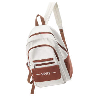 LANDCASE Fabric Backpack Unisex Black/Red/Khaki
