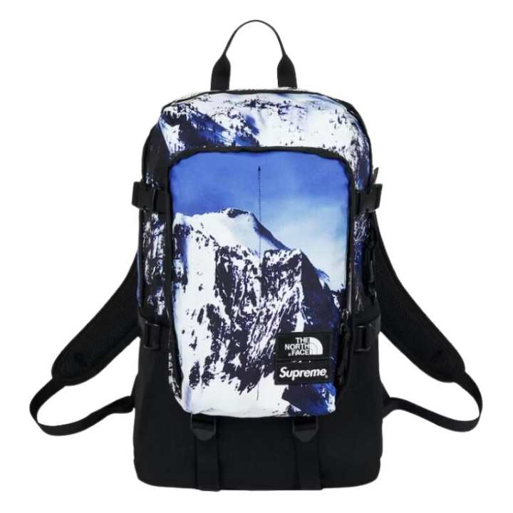 Supreme Supreme X The North FaceMountain Expedition Backpack TNF The North Face Collaboration FW17 Nylon Backpack Unisex Black