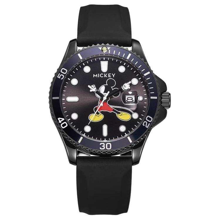Disney Disney Quartz Movement Watch Kids' Black Dial