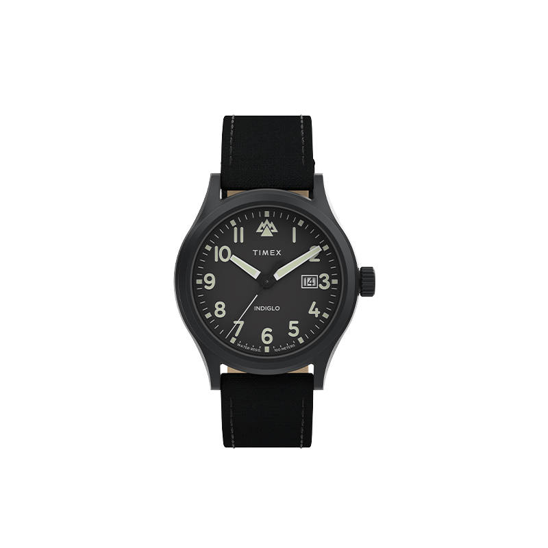 TIMEX Wrist Watches Quartz Movement Black Dial Unisex
