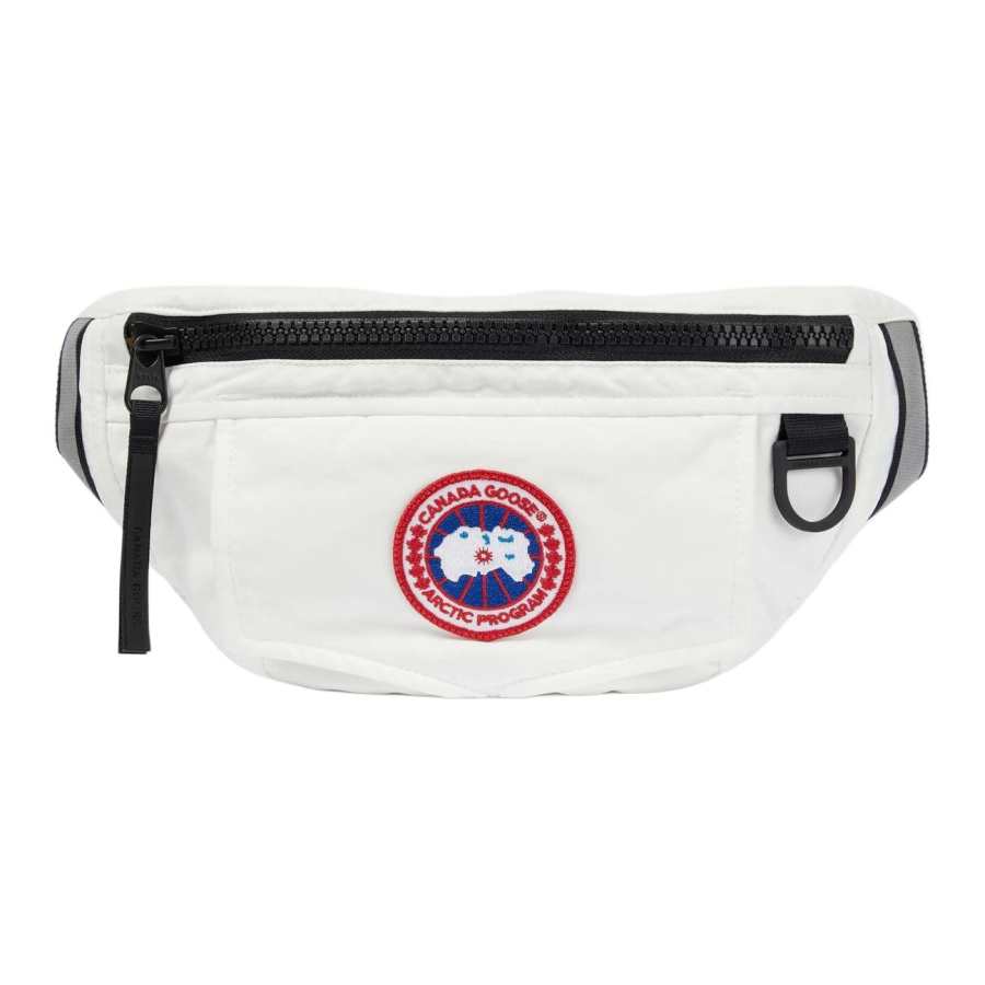 Canada Goose Fabric Fanny Pack Unisex Polaris White