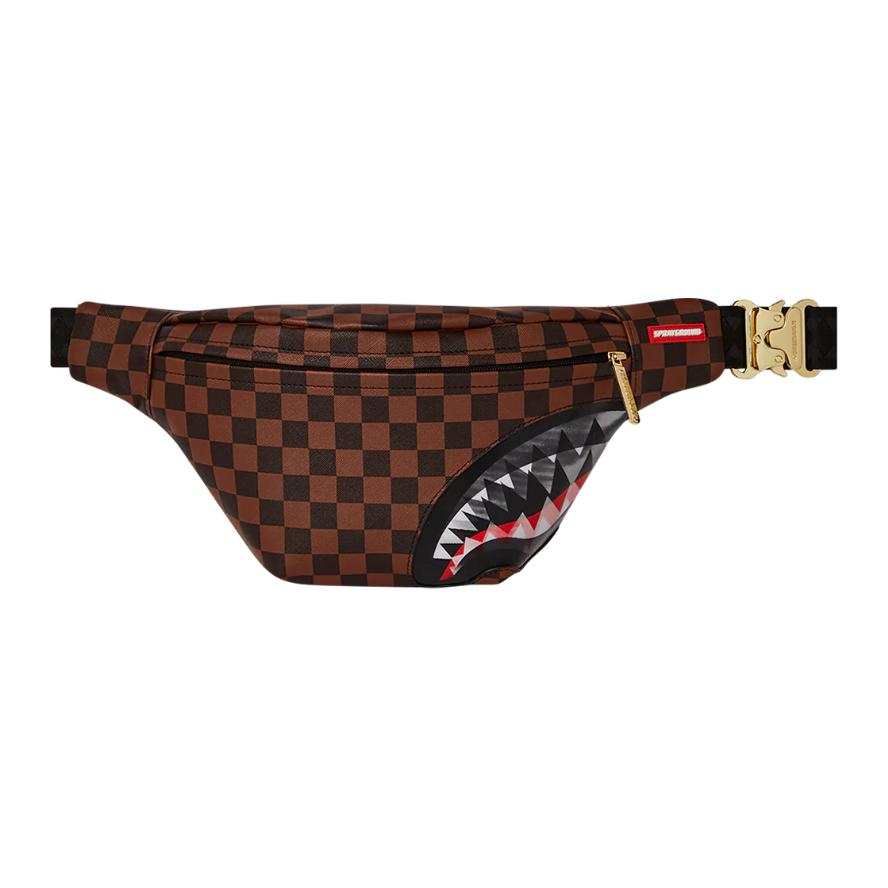 SPRAYGROUND Artificial Leather Fanny Pack Women's Brown