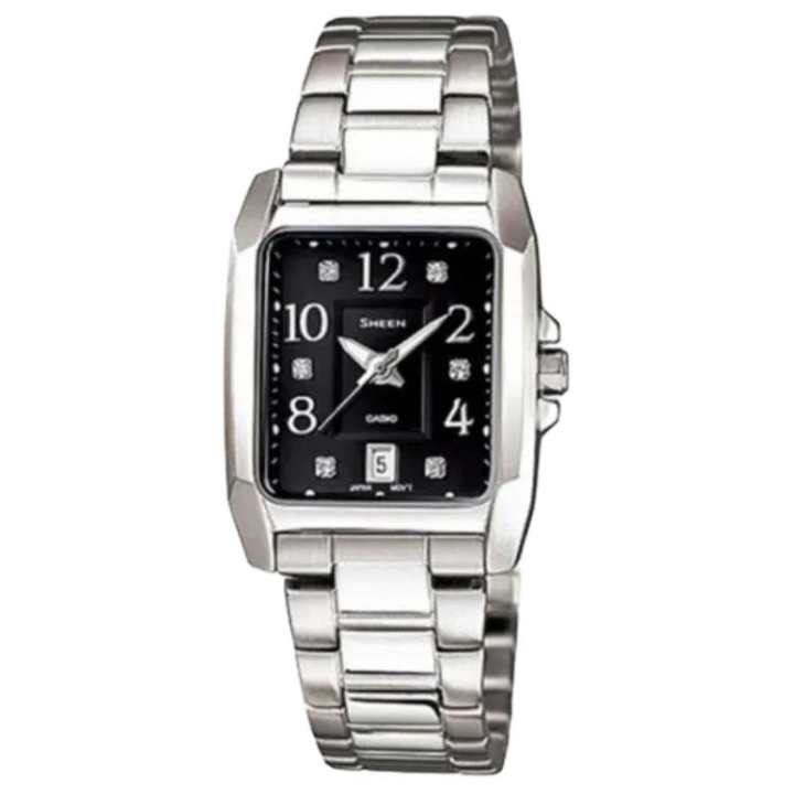 CASIO CASIO Women's SHEEN 40mm Black Watch SHE-4023D-1