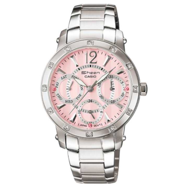CASIO CASIO Women's SHEEN 33mm Pink Watch SHN-3012D-4A